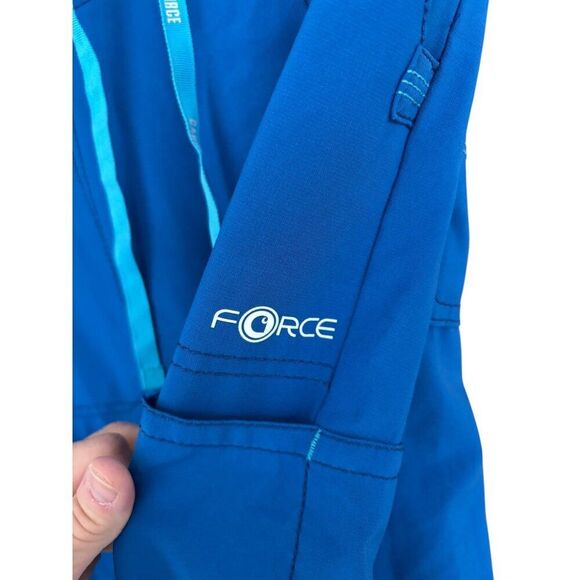 Carhartt Force Womens Petite small Scrub Pants In Bright Blue - Picture 4 of 8